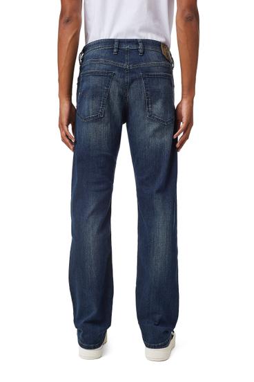 Diesel - Waykee 0814W Straight Jeans, Blu Scuro - Image 3