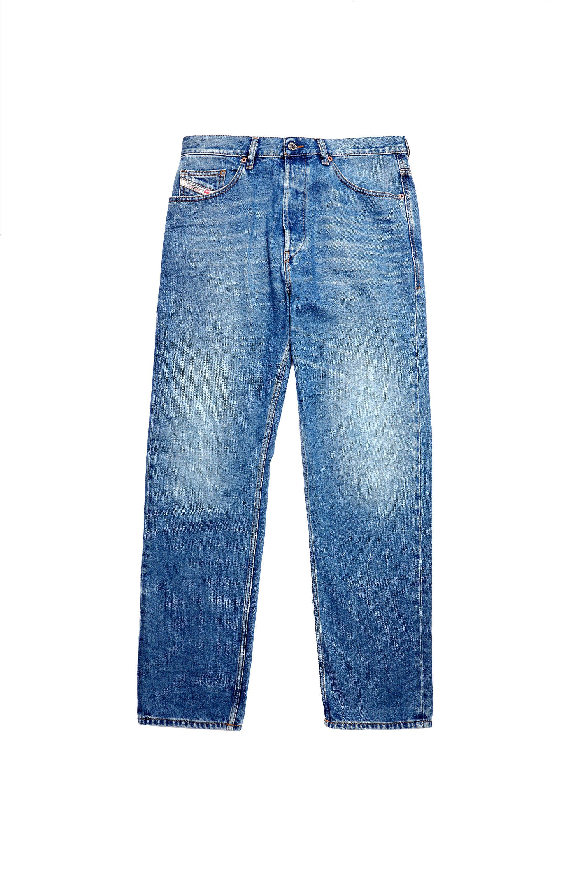 Diesel - D-Macs Straight Jeans 009MG, Medium Blue - Image 2