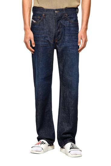 Diesel - D-Macs 09A12 Straight Jeans, Azul Oscuro - Image 1