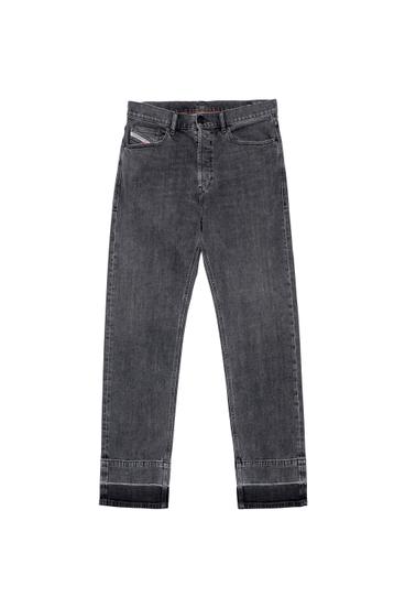 Diesel - D-Macs 09A23 Straight Jeans, Negro/Gris oscuro - Image 7