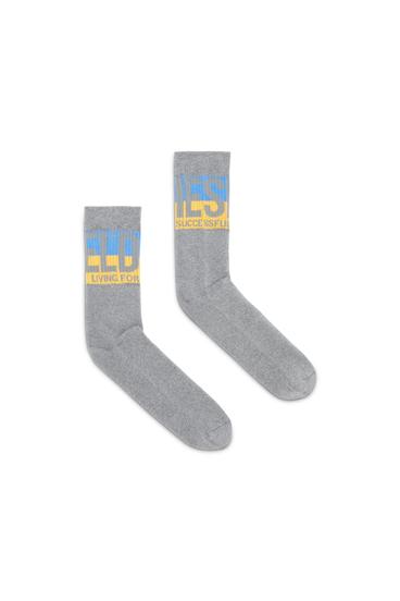 SKM-RAY, Gris - Chaussettes