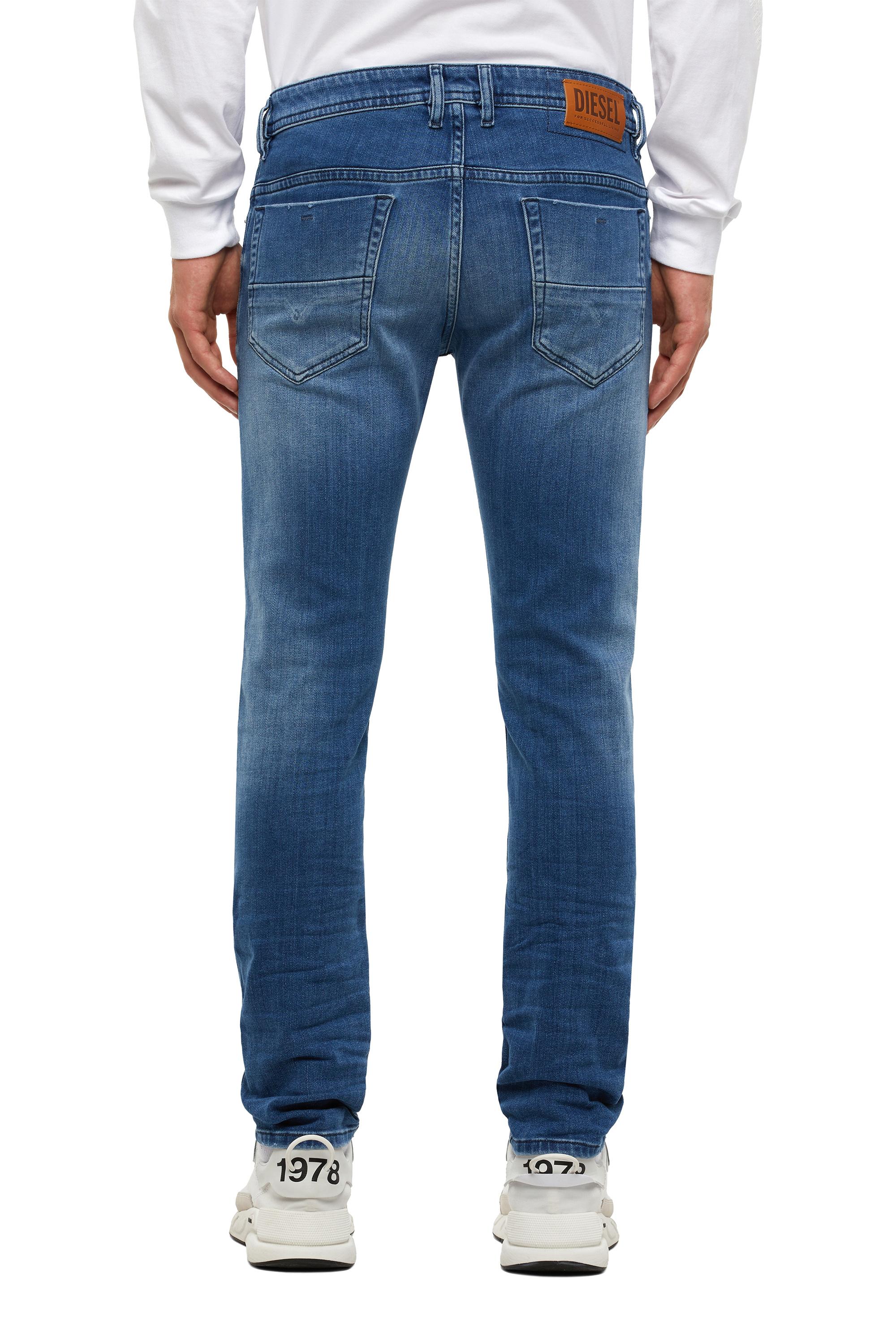 Diesel - Thommer 009MB Slim Jeans, Azul medio - Image 3