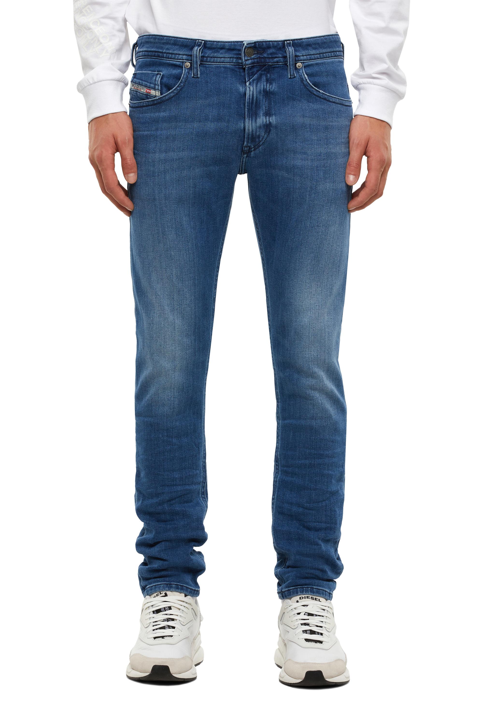 Diesel - Thommer 009MB Slim Jeans, Azul medio - Image 2