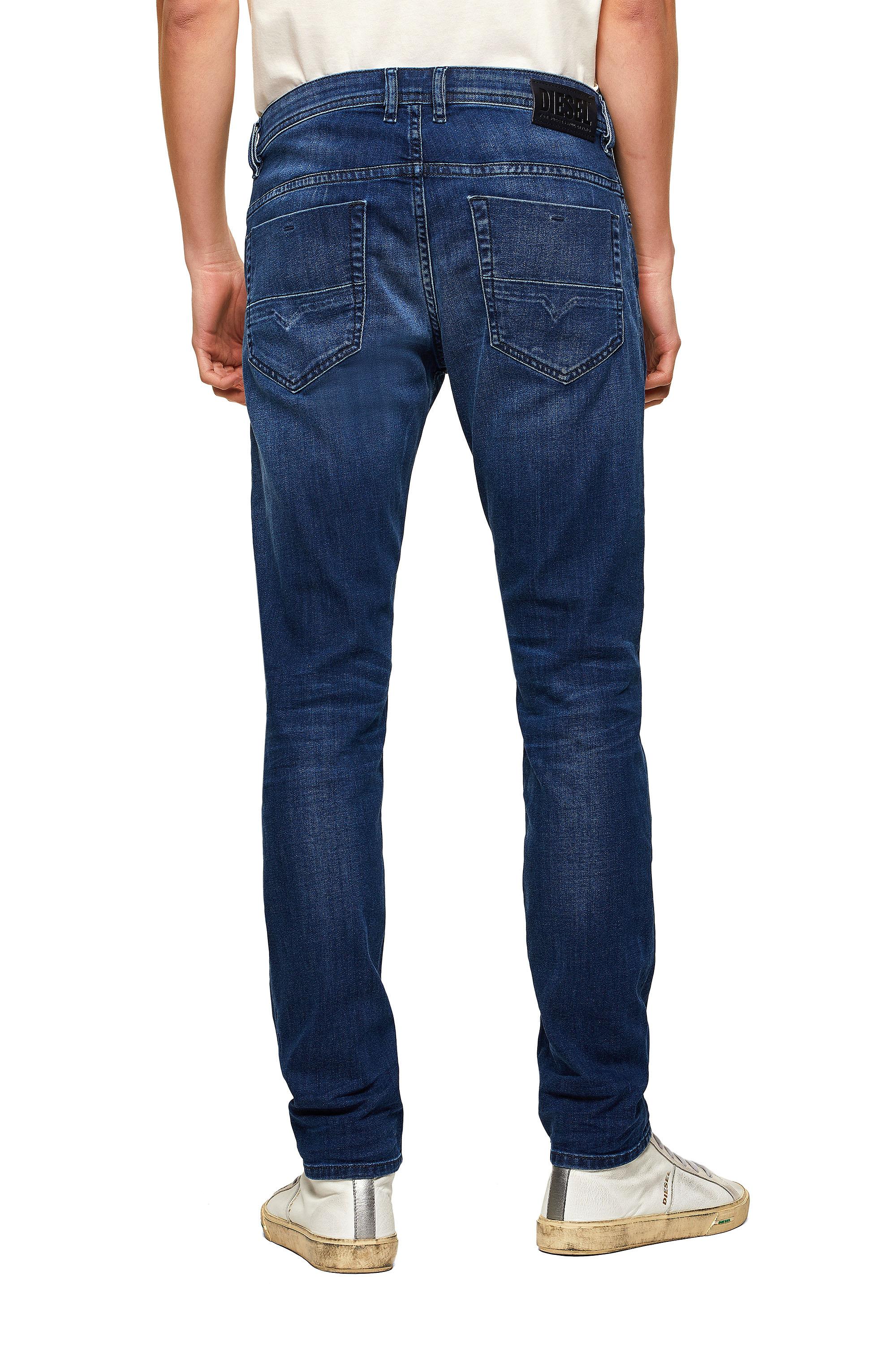 Diesel - Thommer Slim Jeans 069SF, Dark Blue - Image 3
