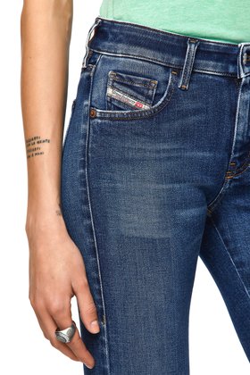 Diesel - 2018 SLANDY-LOW 009ZX Super skinny Jeans,  - Image 3