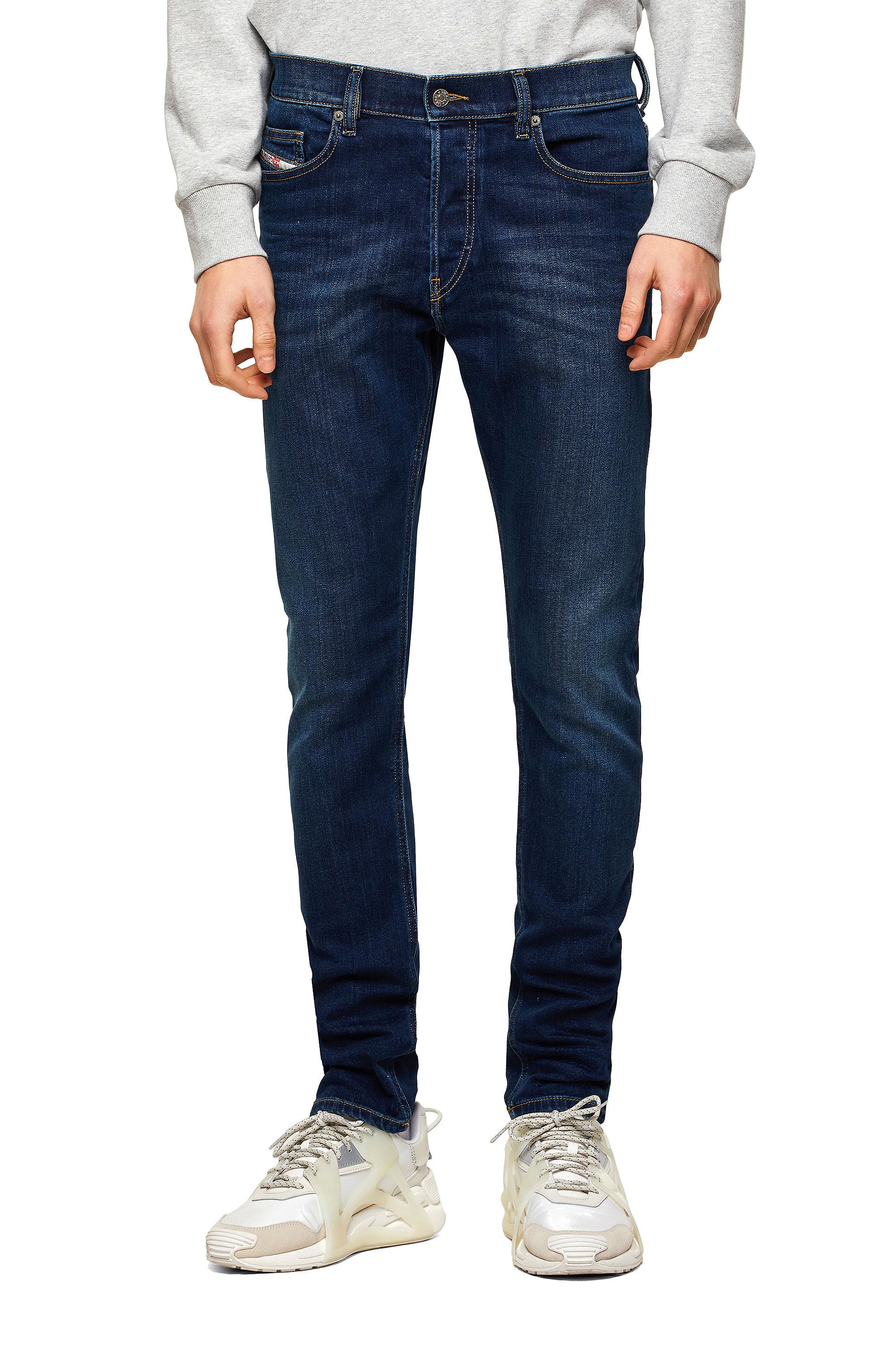 Diesel - D-Luster Slim Jeans 009ML, Dark Blue - Image 3