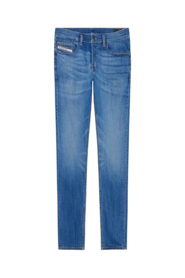 Diesel - D-Luster 0ELAV Slim Jeans, Azul medio - Image 6