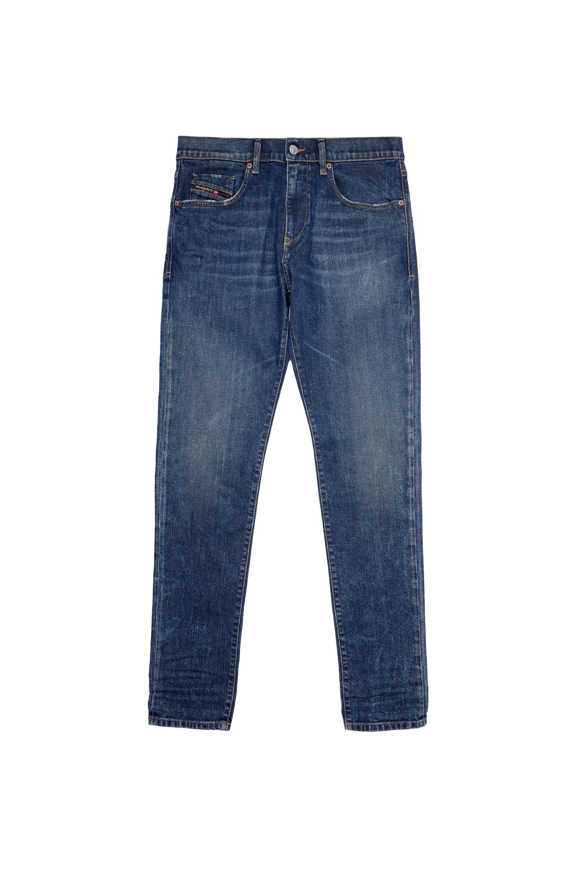 Diesel - D-Strukt Slim Jeans 009NV, Dark Blue - Image 2