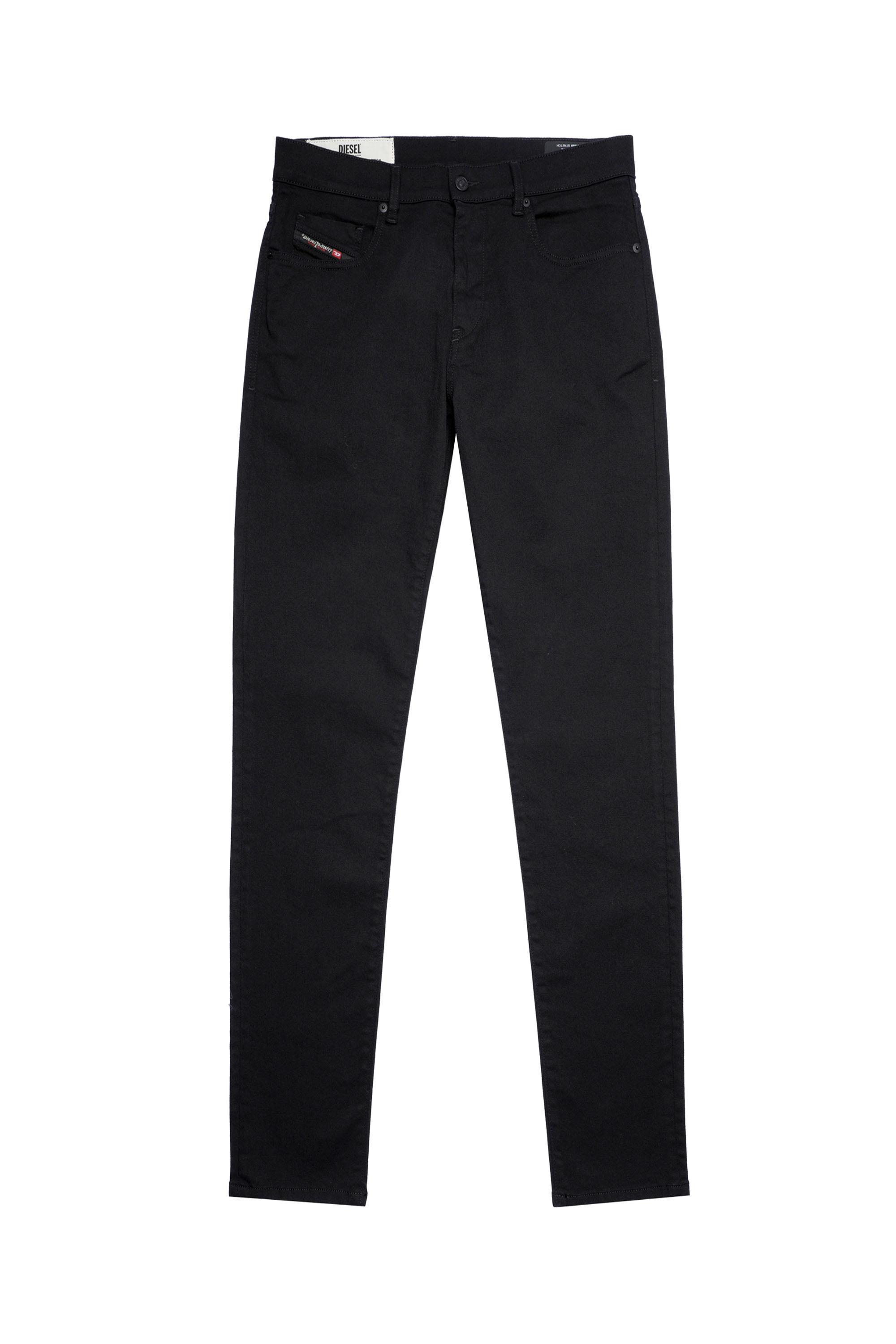 Diesel - D-Strukt Slim Jeans 0688H, Black/Dark Grey - Image 2