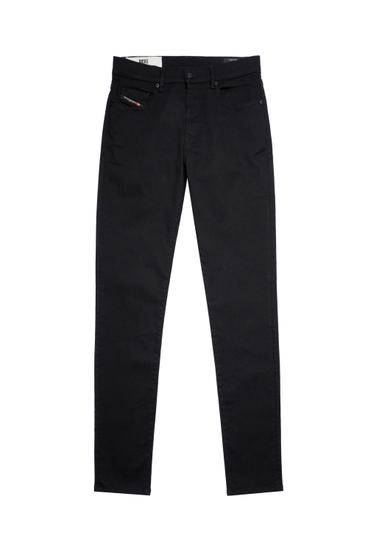 Diesel - D-Strukt Slim Jeans 0688H, Black/Dark Grey - Image 6