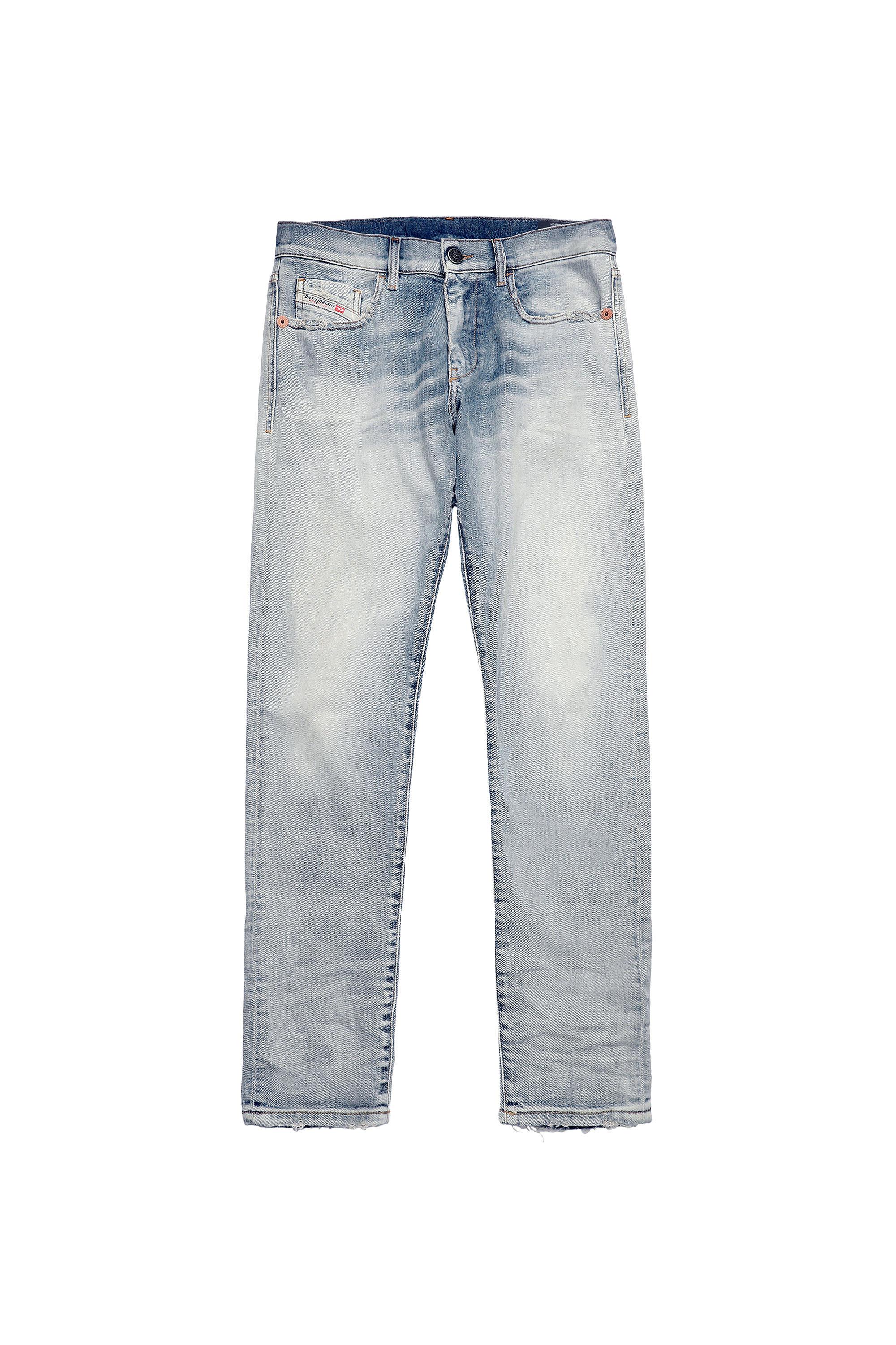 Diesel - D-Strukt Slim Jeans 09A04, Light Blue - Image 2