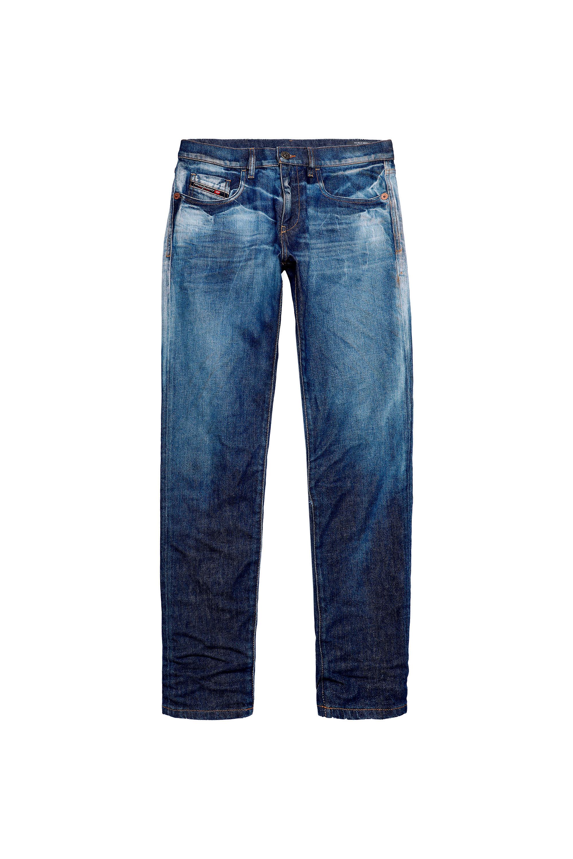 Diesel - 2019 D-STRUKT 09A13 Slim Jeans, Azul medio - Image 2