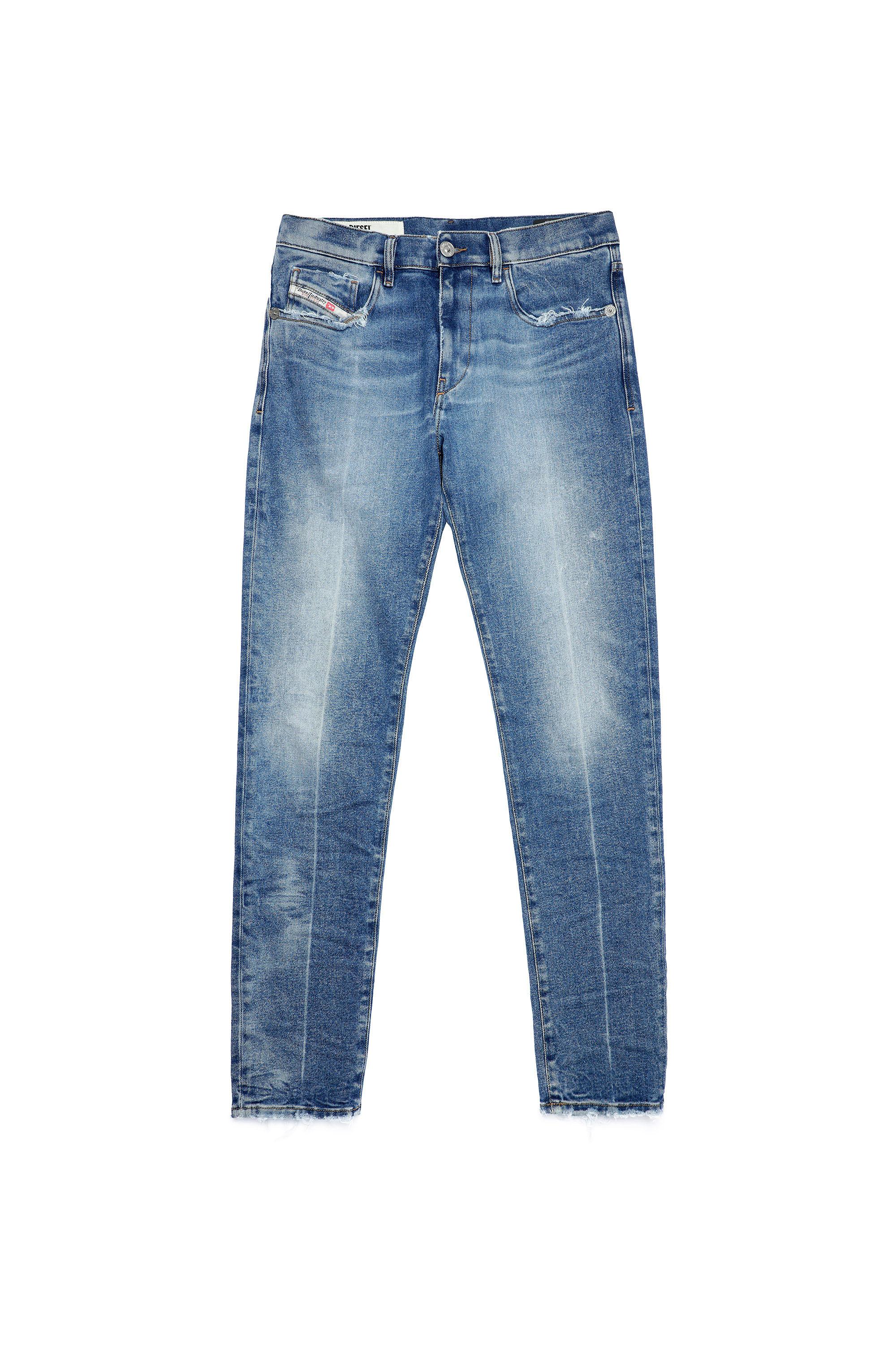 Diesel - D-Strukt Slim Jeans 09A26, Medium Blue - Image 2