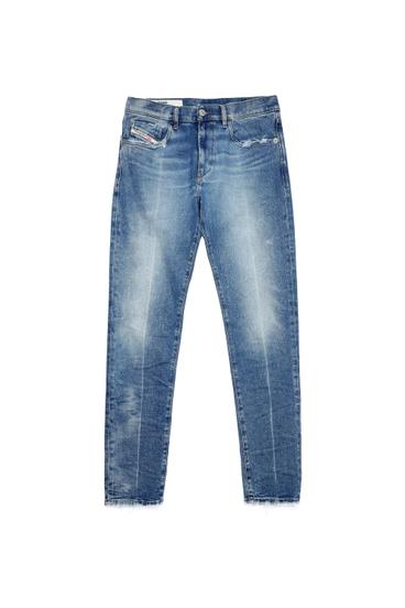 Diesel - D-Strukt Slim Jeans 09A26, Medium Blue - Image 6