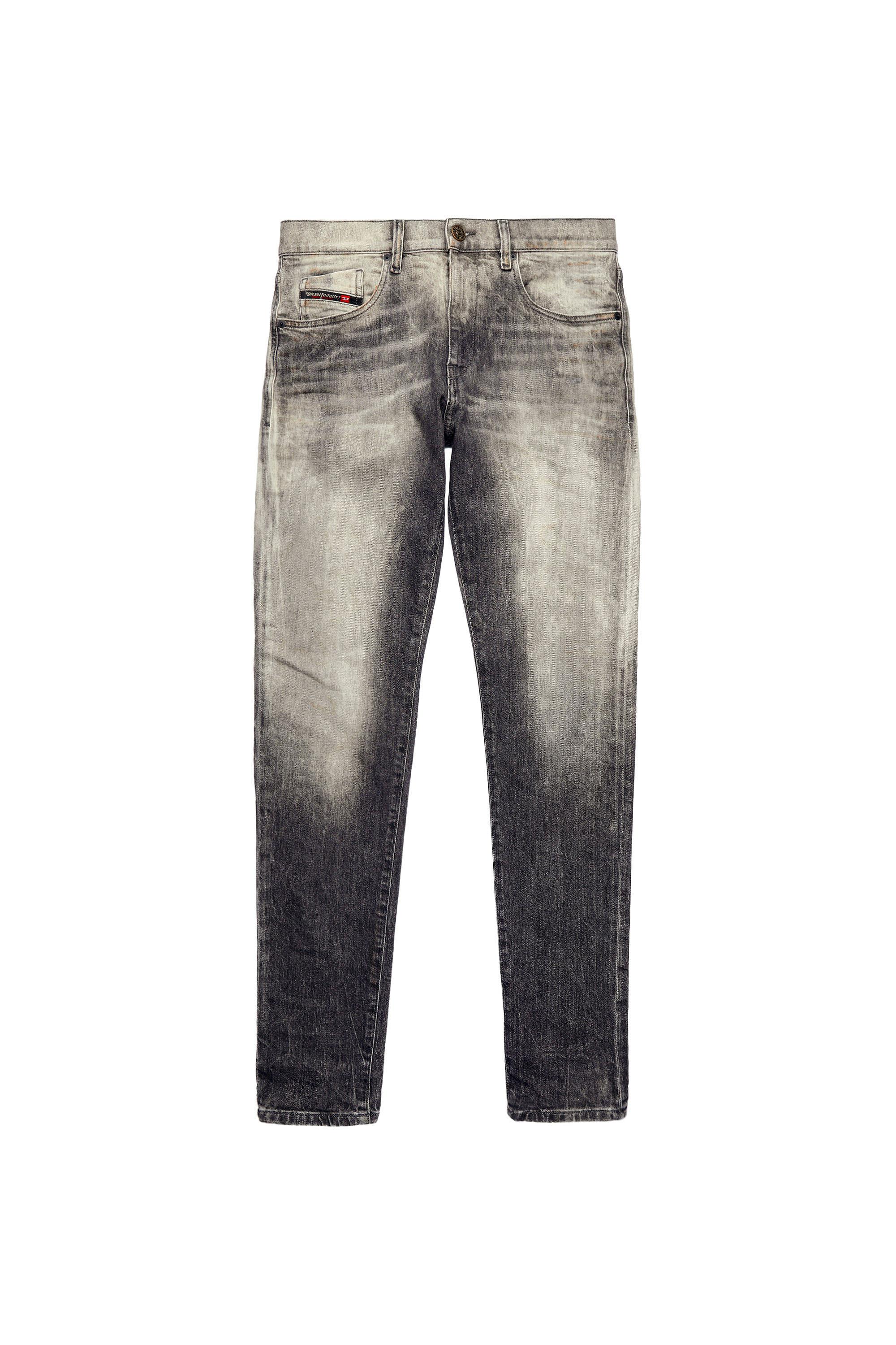Diesel - D-Strukt Slim Jeans 09A83, Black/Dark grey - Image 2