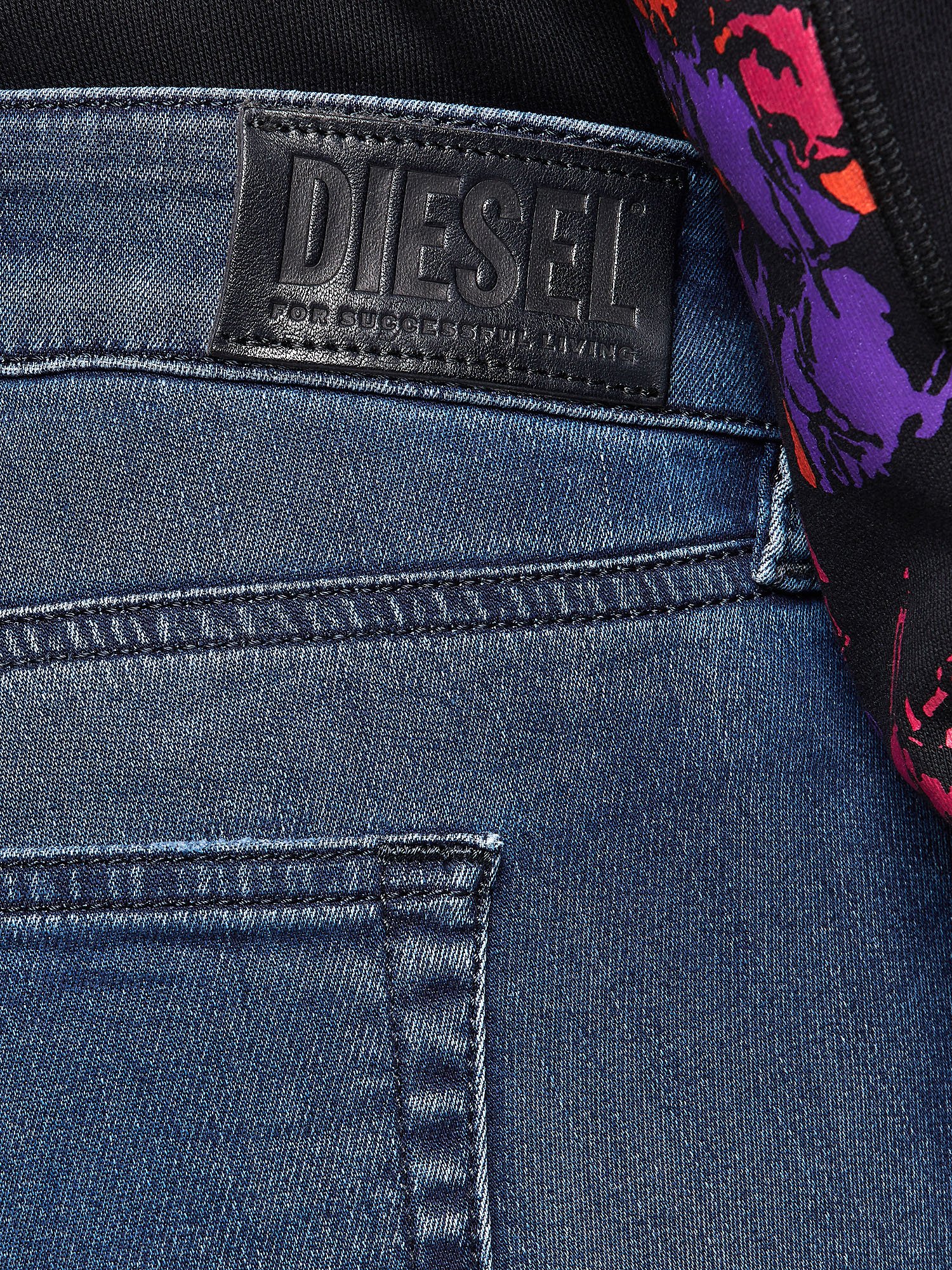 Diesel - D-Ollies Slim JoggJeans® 069SM, Dark Blue - Image 5