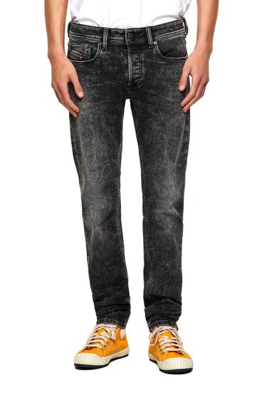 Diesel - Sleenker Skinny Jeans 09A17, Black/Dark Grey - Image 1