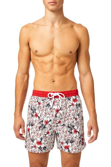 Diesel - BMBX-CAYBAY CALZONCINI, Red/White - Image 1