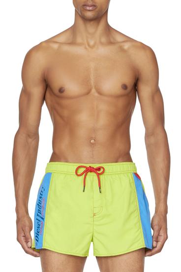 Diesel - BMBX-CAYBAY SHORT CALZONCINI, Giallo/Blu - Image 1
