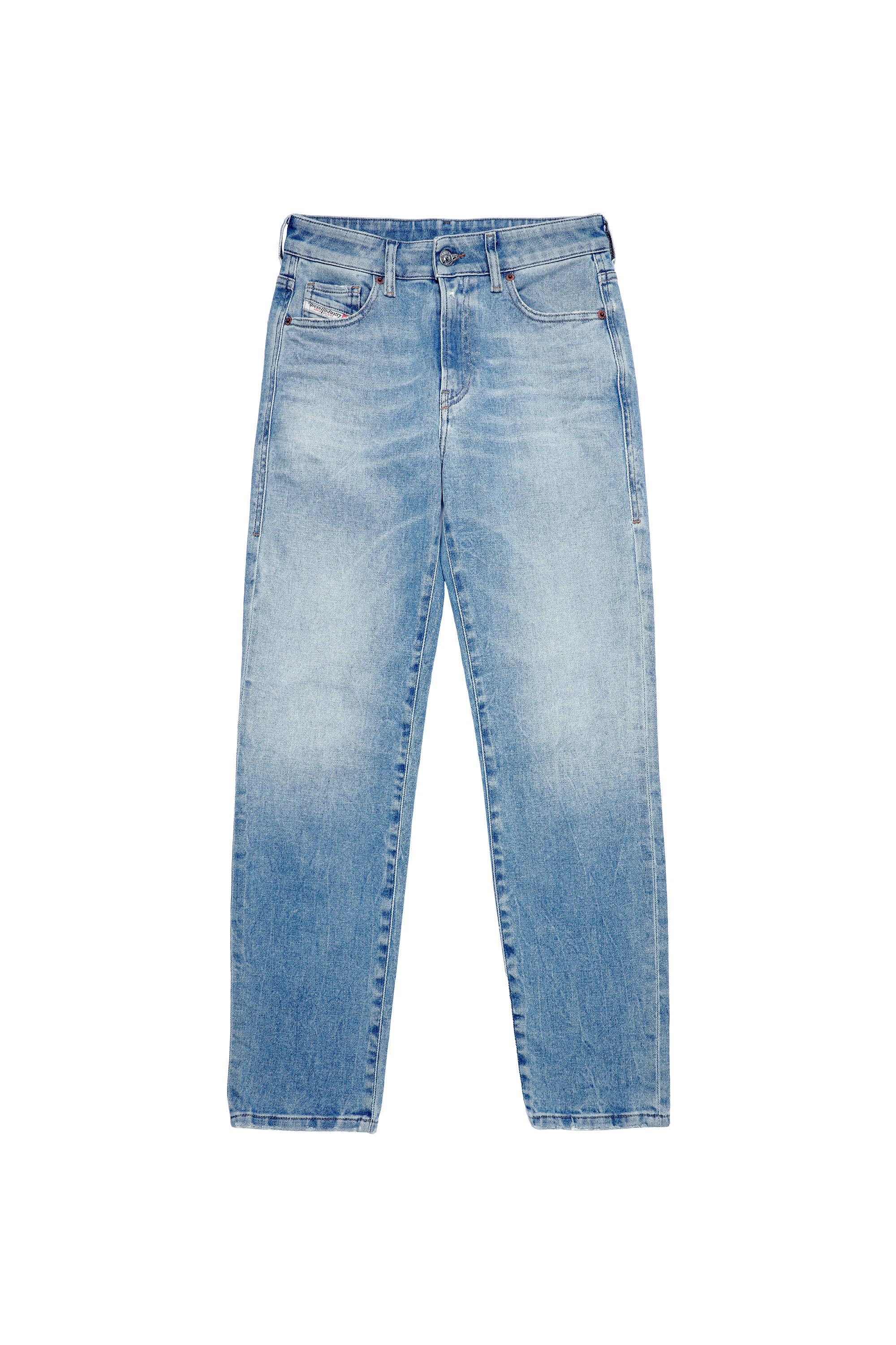 Diesel - D-Joy 09A07 Tapered Jeans, Azul Claro - Image 2