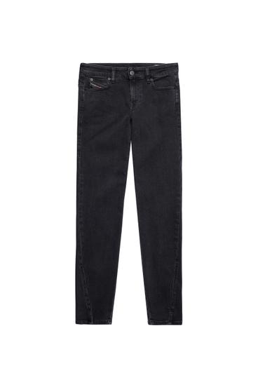 Diesel - D-Jevel 0870G Slim Jeans, Negro/Gris oscuro - Image 6