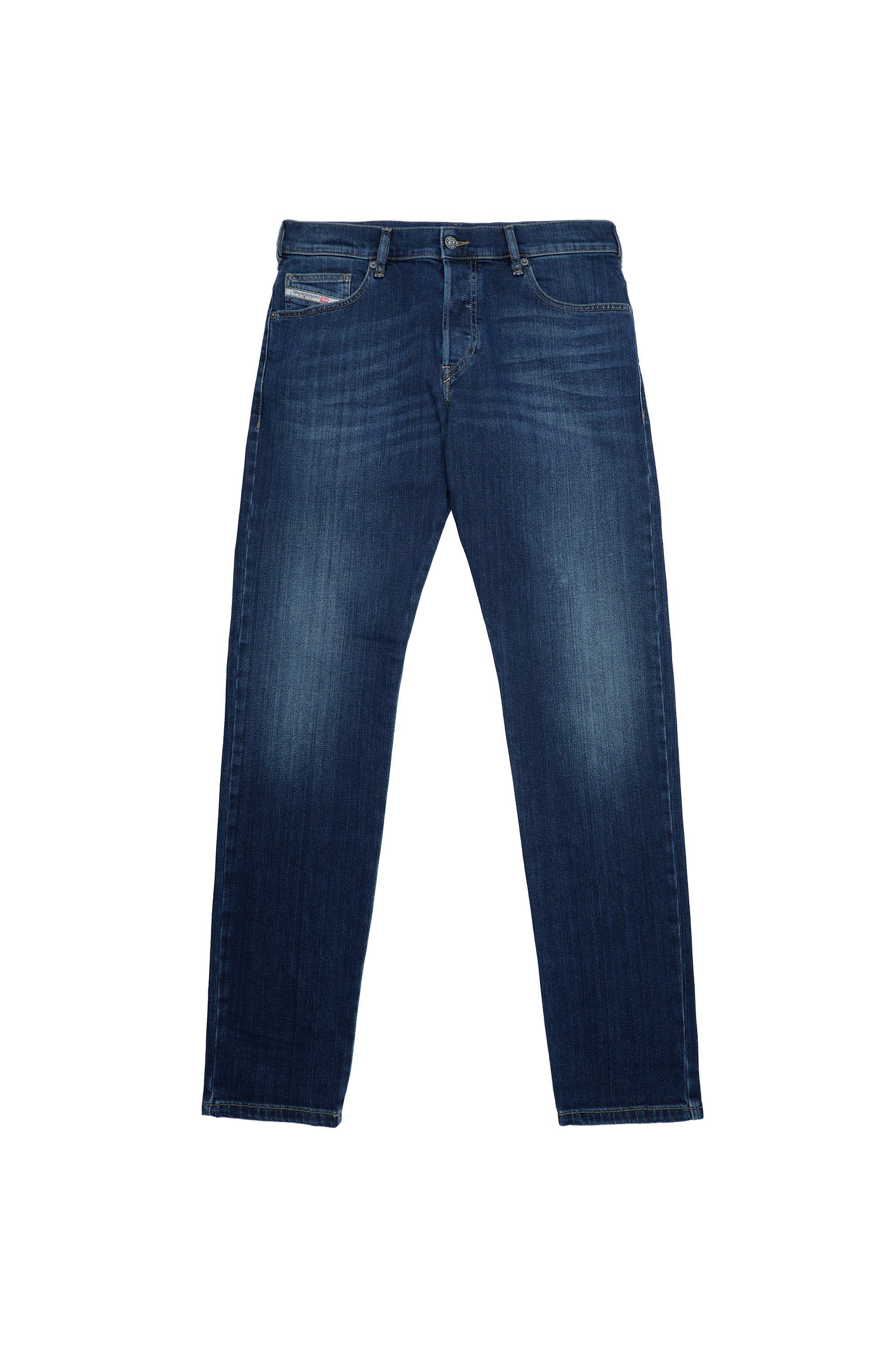 Diesel - D-Yennox 009ML Tapered Jeans, Azul Oscuro - Image 2