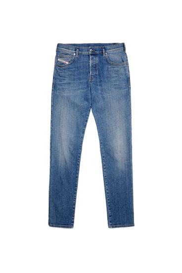 Diesel - D-Yennox 009ZR Tapered Jeans, Blu medio - Image 6