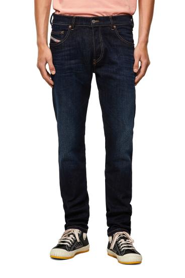 Diesel - D-Yennox 009ZS Tapered Jeans, Blu Scuro - Image 1