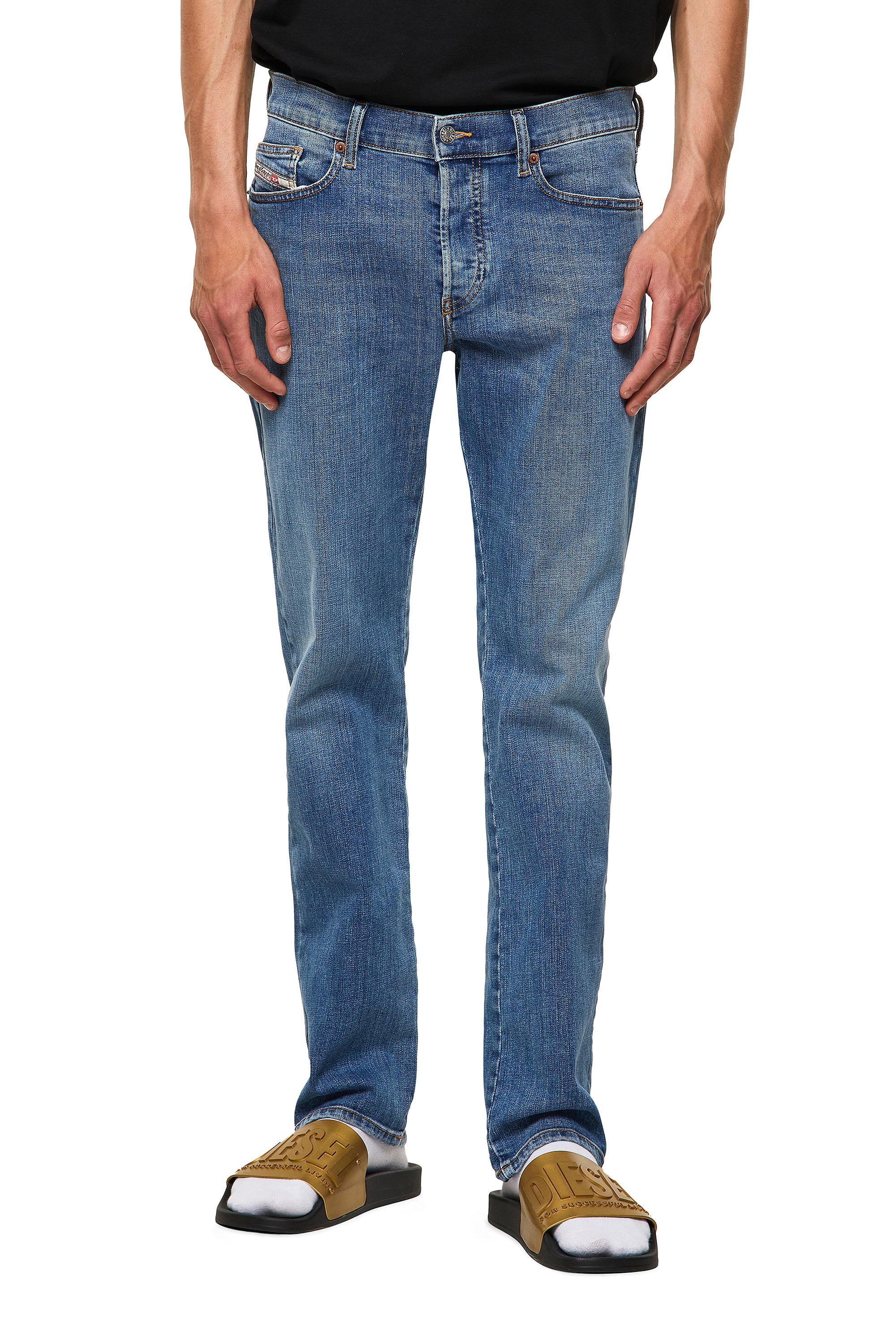 Diesel - D-Mihtry 009ZR Straight Jeans, Blu medio - Image 3