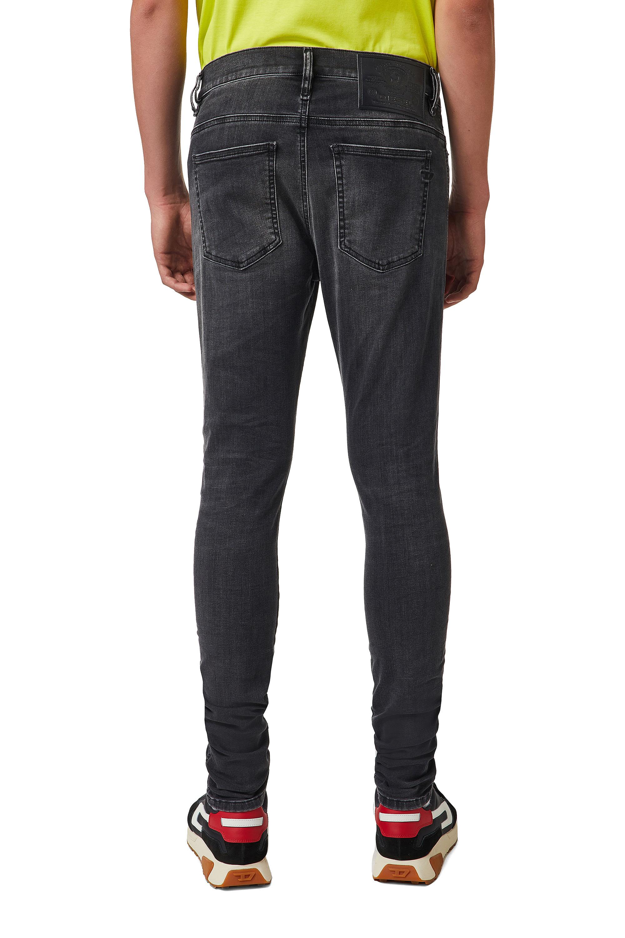 Diesel - D-Istort Skinny Jeans 069YC, Black/Dark grey - Image 4