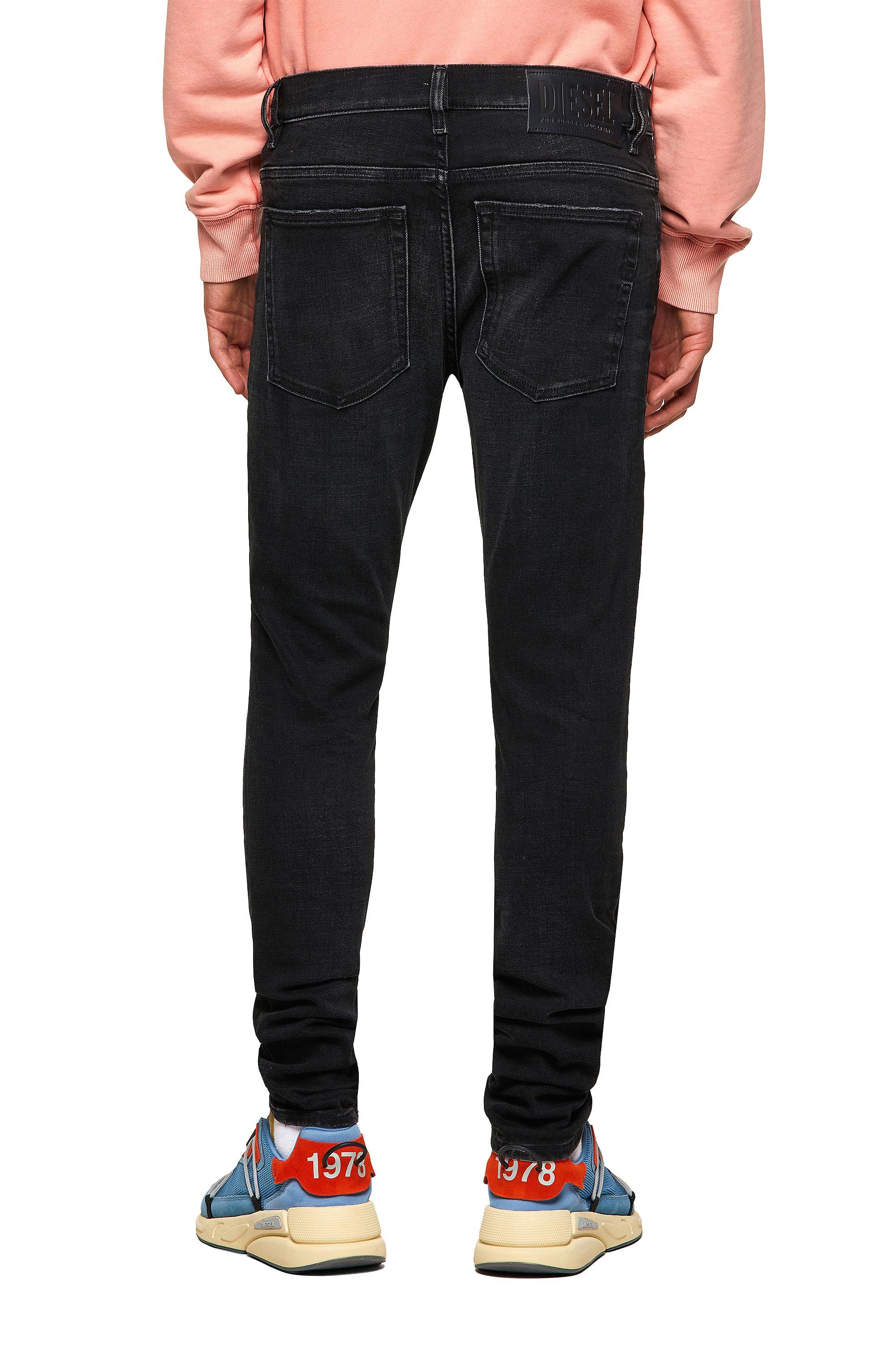 Diesel - D-Amny 09A31 Skinny Jeans, Negro/Gris oscuro - Image 3