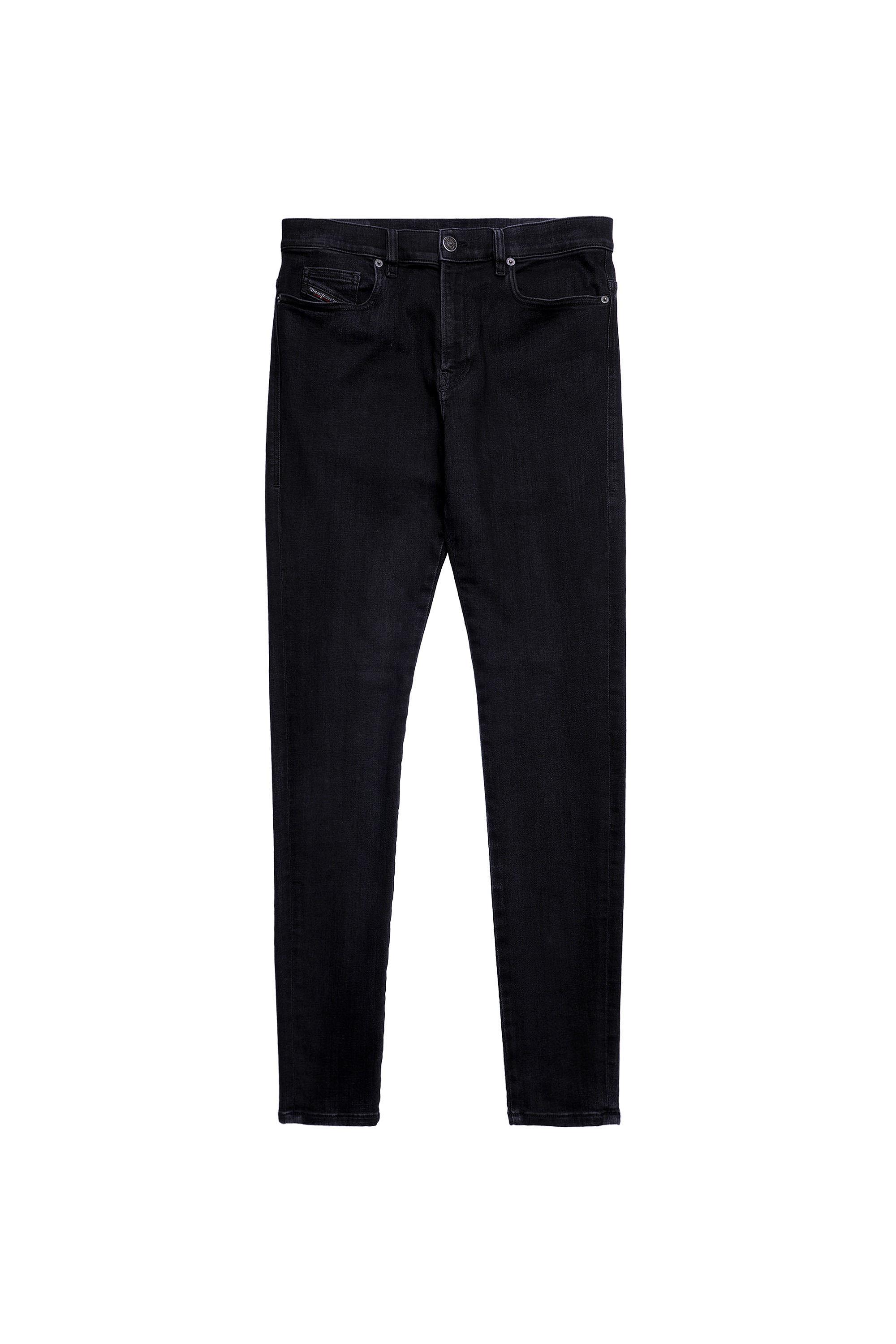 Diesel - D-Amny Z9A37 Skinny Jeans, Black/Dark Grey - Image 2