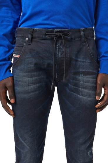 Diesel - Krooley JoggJeans® 069XM Tapered, Azul Oscuro - Image 3