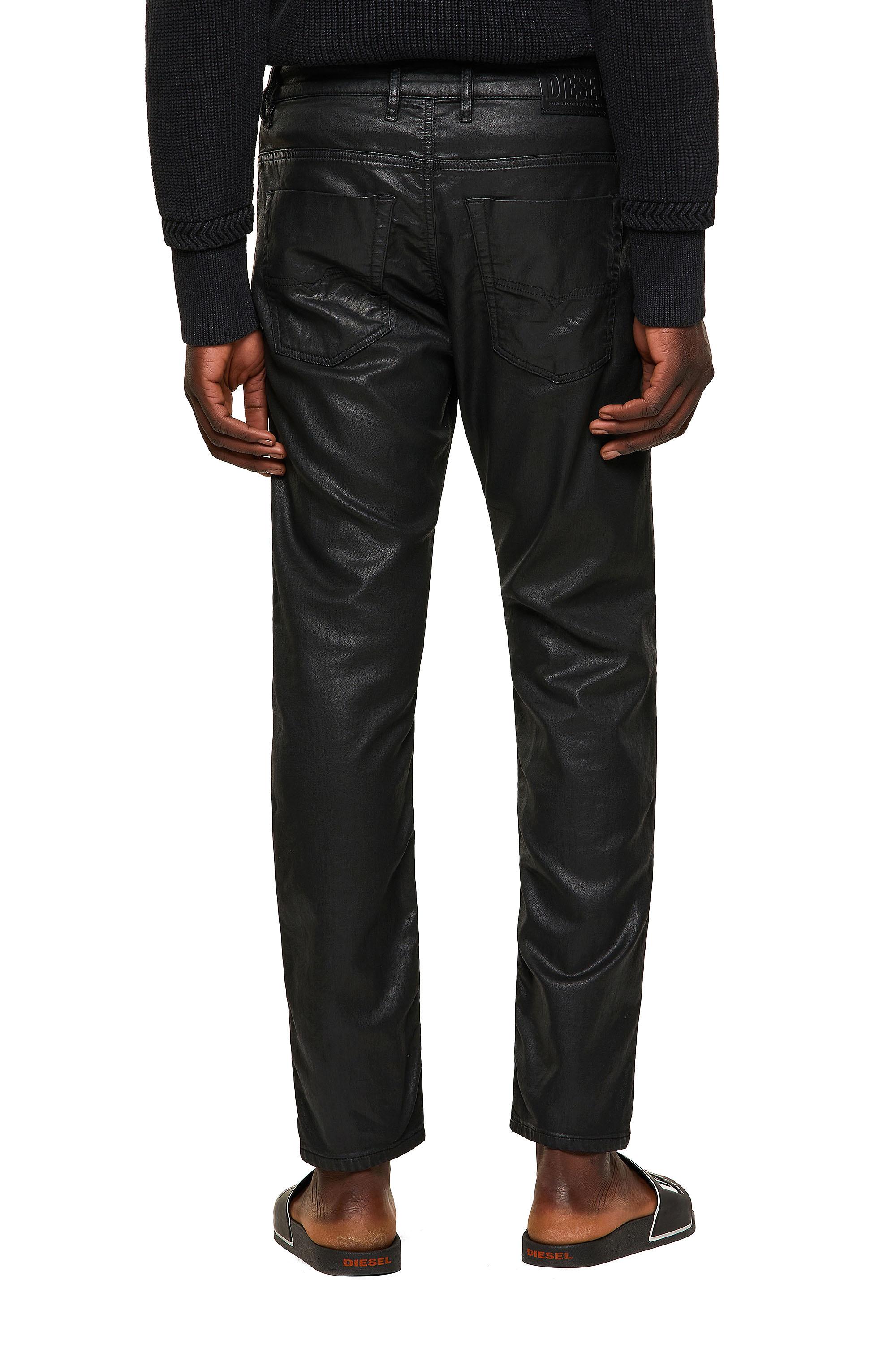 Diesel - Krooley Tapered JoggJeans® 0849R, Black/Dark Grey - Image 4