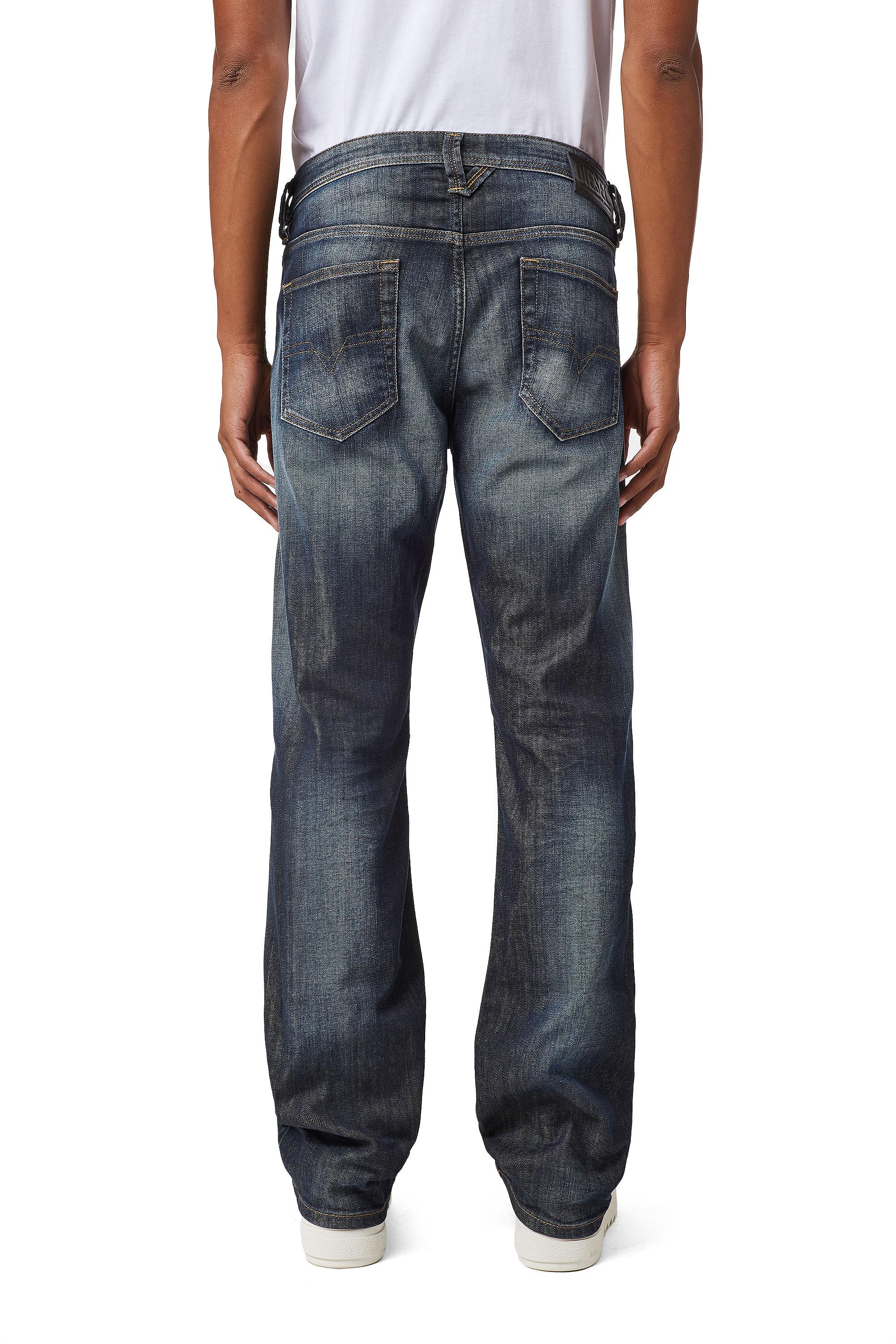 Diesel - Larkee 009EP Straight Jeans, Azul Oscuro - Image 4