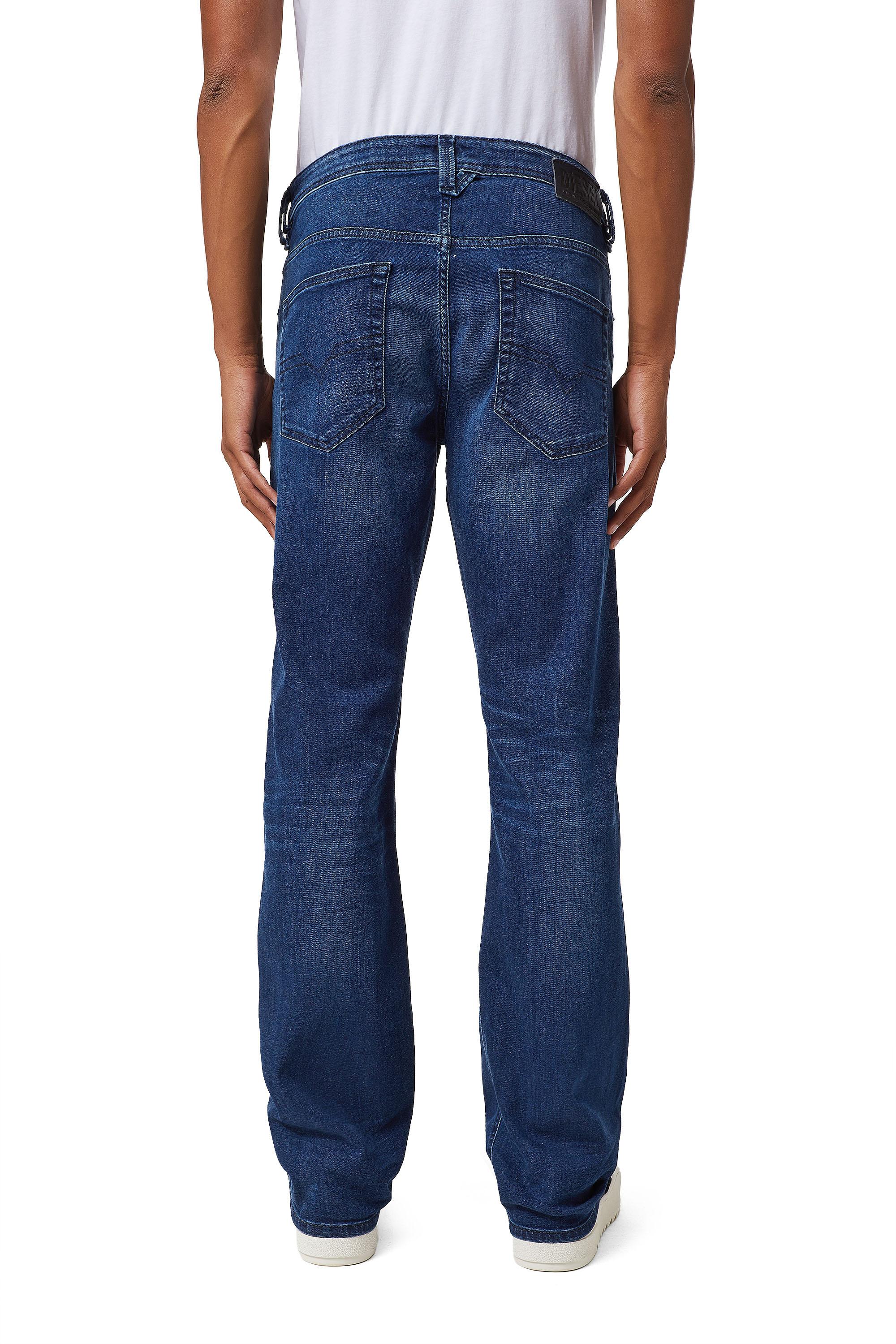 Diesel - Larkee 069SF Straight Jeans, Azul Oscuro - Image 4
