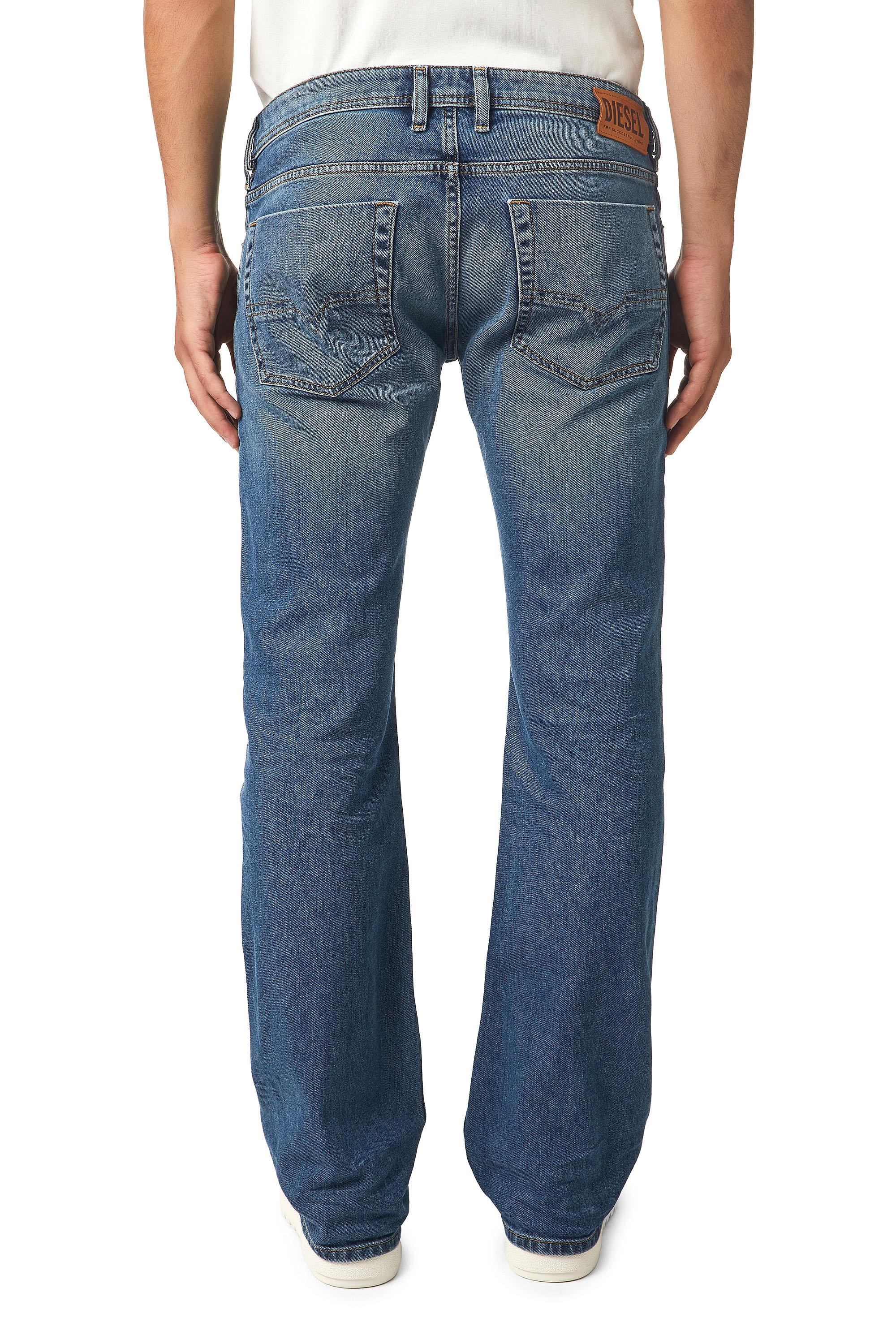 Diesel - Zatiny 009EI Bootcut Jeans, Azul medio - Image 4