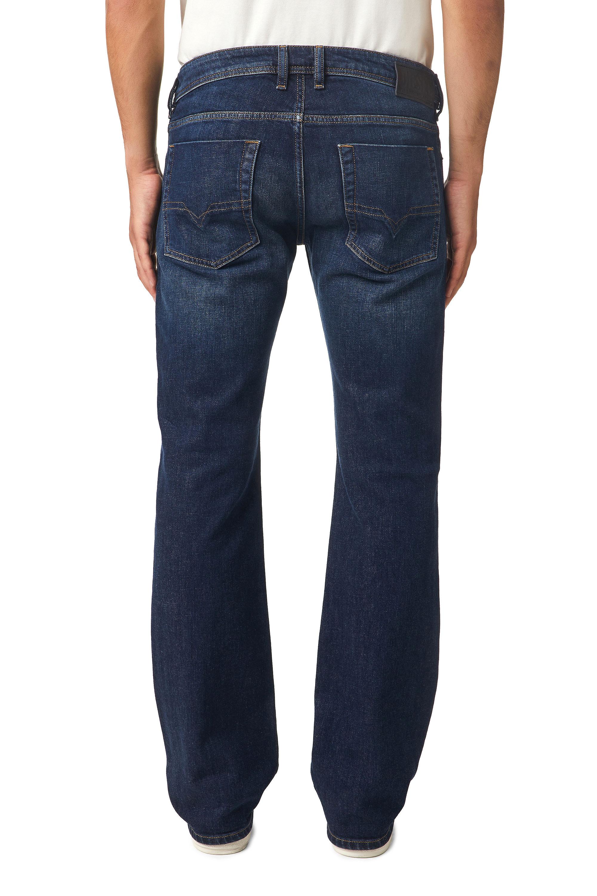 Diesel - Zatiny 009HN Bootcut Jeans, Azul Oscuro - Image 4