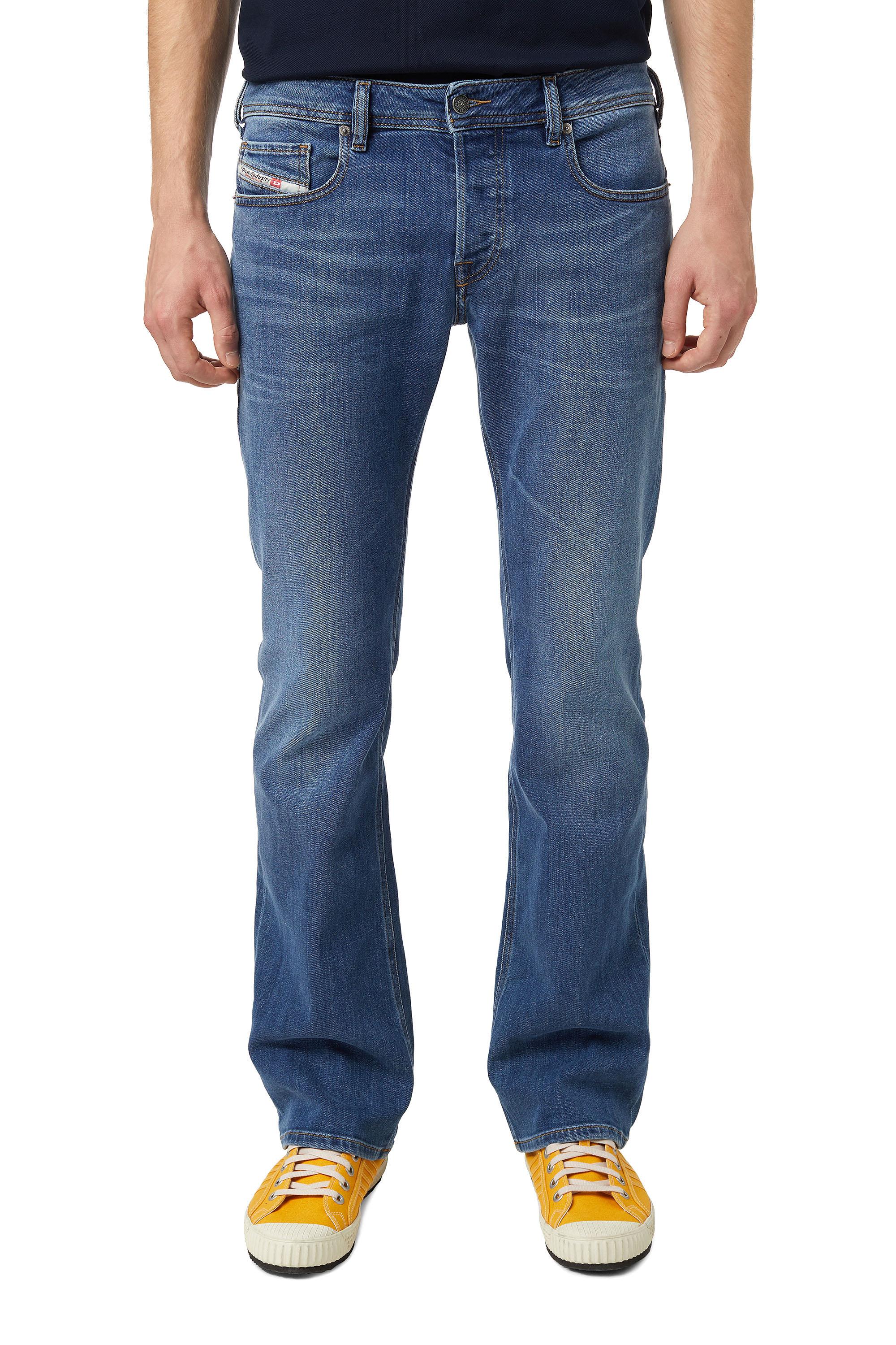 Diesel - Zatiny Bootcut Jeans 09A80, Medium Blue - Image 3