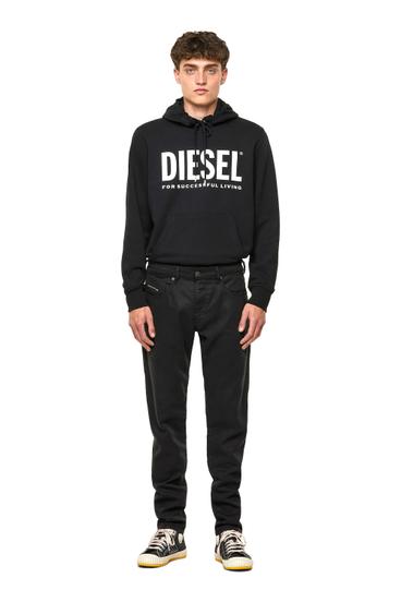 Diesel - D-Strukt JoggJeans® 069NC Slim, Black/Dark grey - Image 5