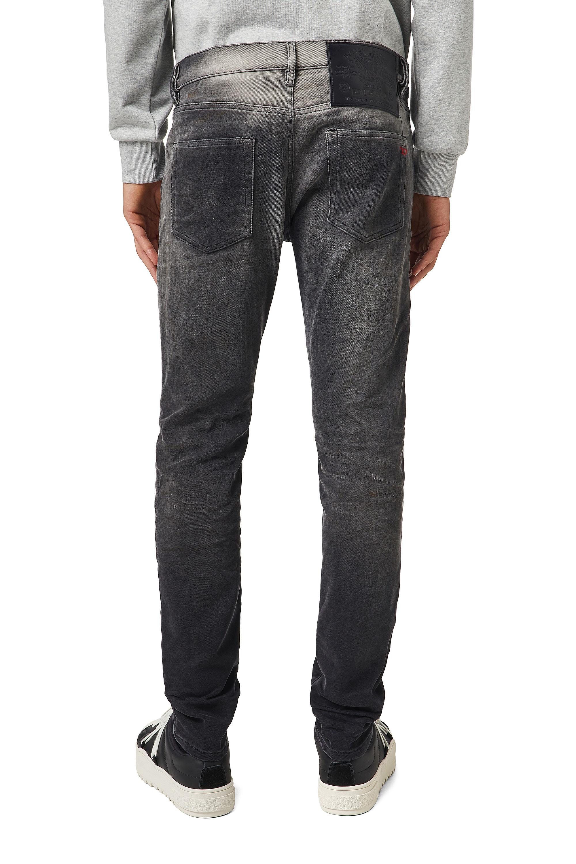 Diesel - D-Strukt Slim JoggJeans® 09B04, Black/Dark grey - Image 4