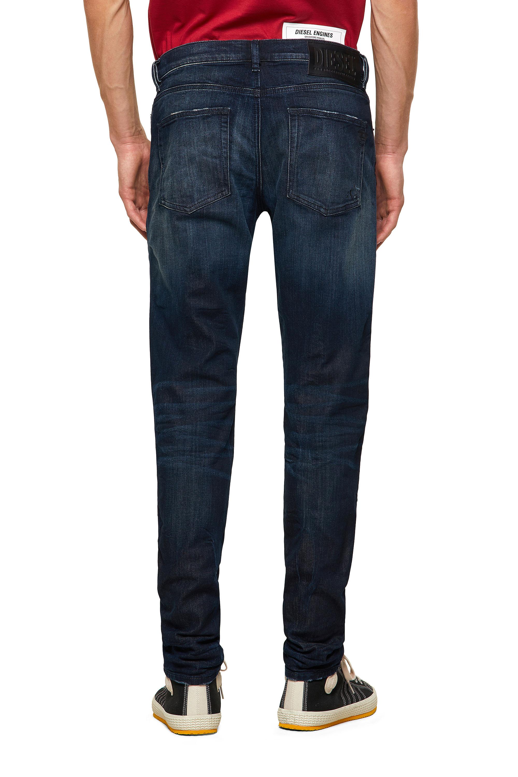Diesel - D-Strukt Slim JoggJeans® 09B50, Dark Blue - Image 4