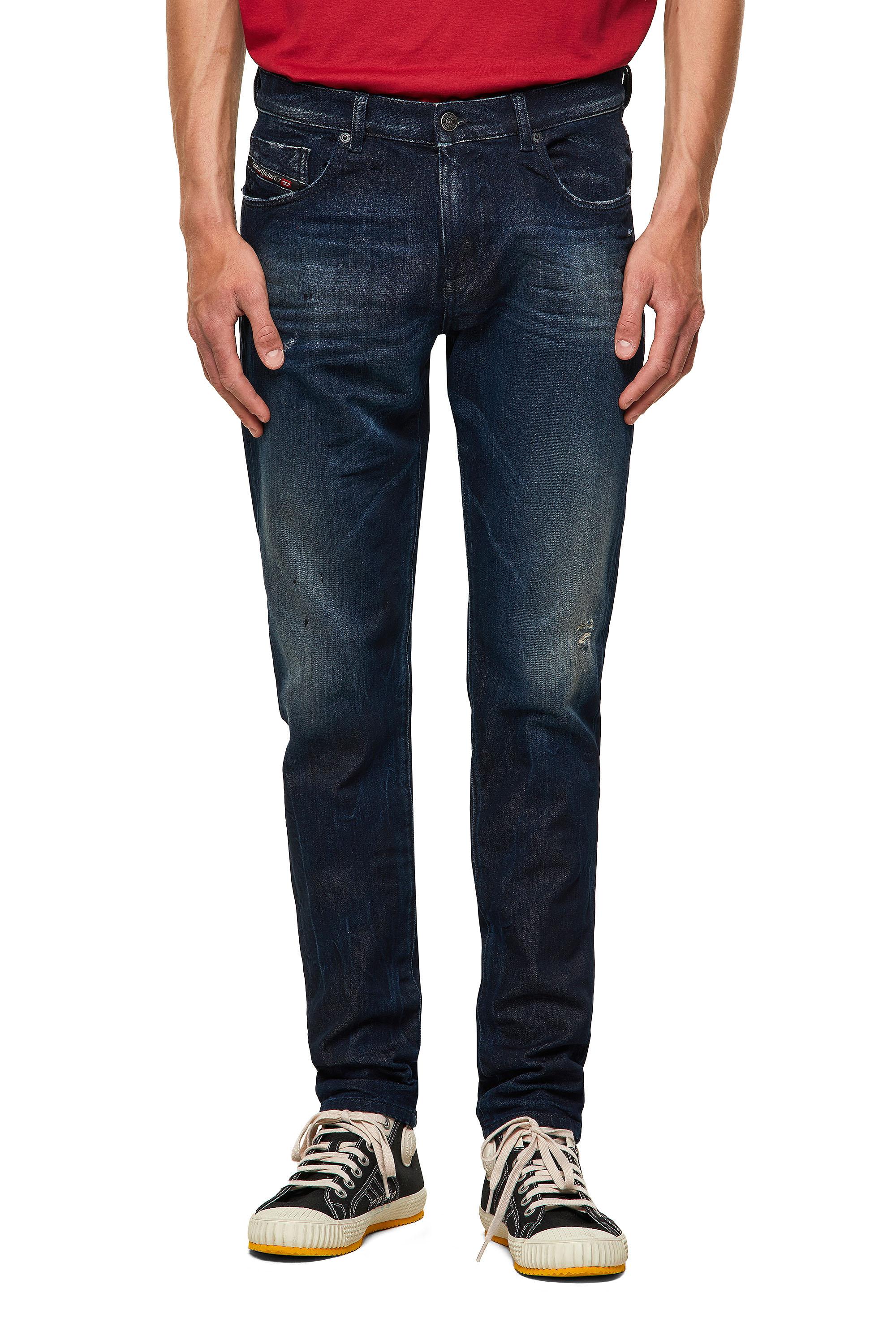 Diesel - D-Strukt Slim JoggJeans® 09B50, Dark Blue - Image 3