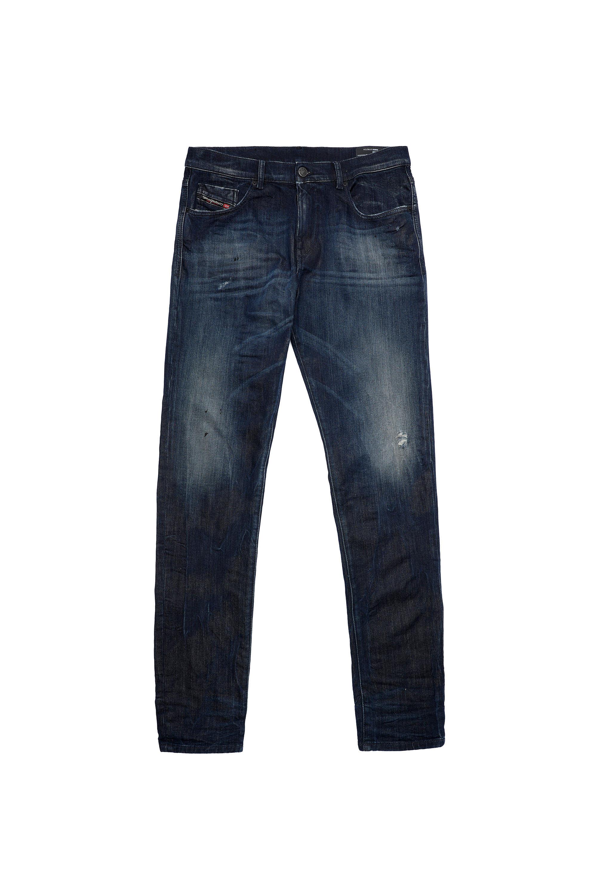Diesel - D-Strukt Slim JoggJeans® 09B50, Dark Blue - Image 2