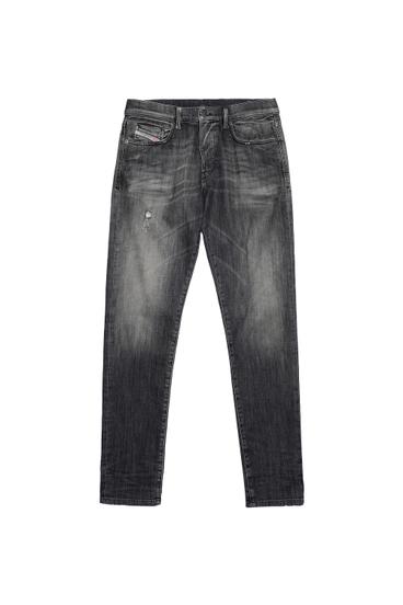 Diesel - D-Strukt Slim JoggJeans® 09B54, Black/Dark Grey - Image 6
