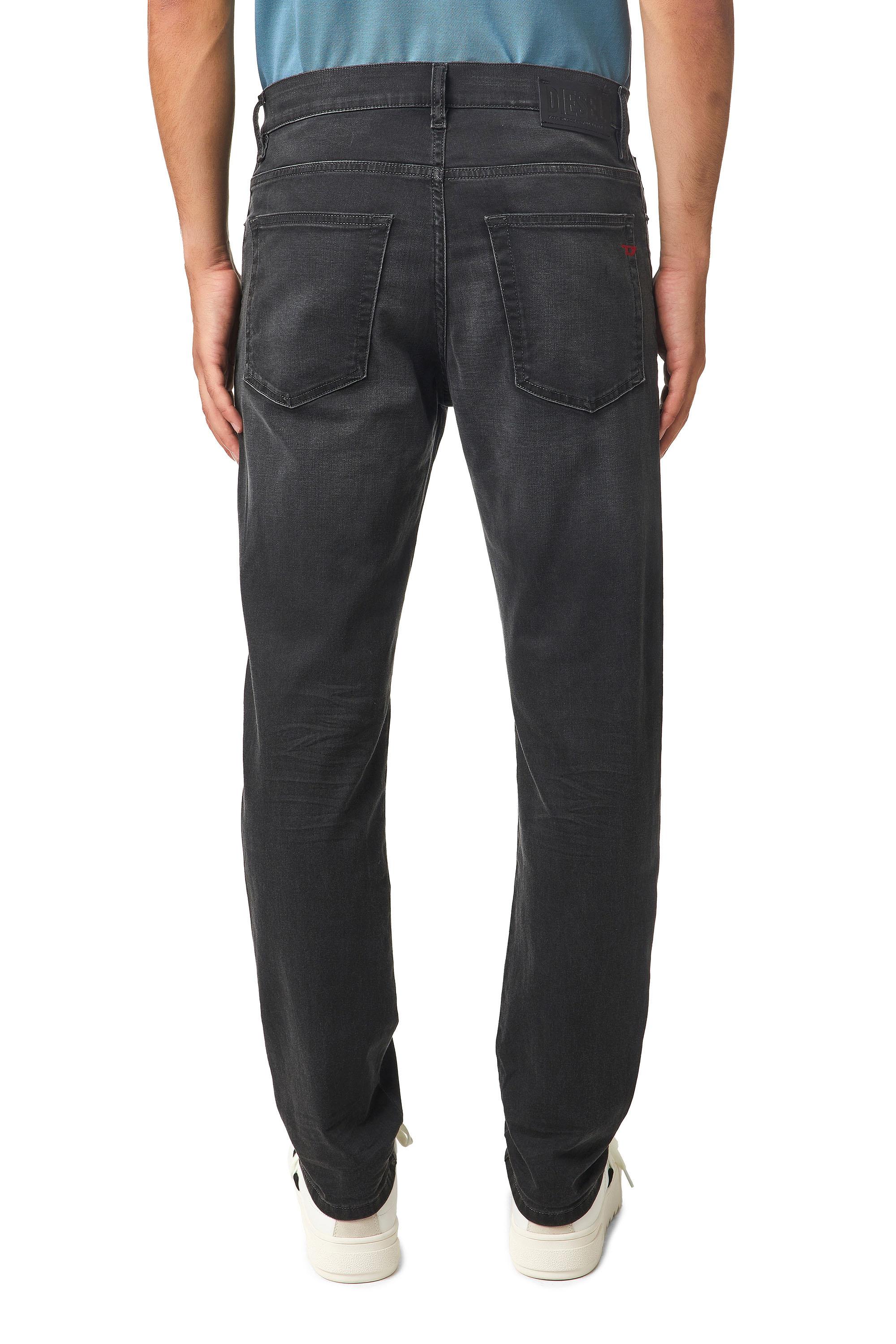 Diesel - 2005 D-FINING 0699P Tapered Jeans, Negro/Gris oscuro - Image 4