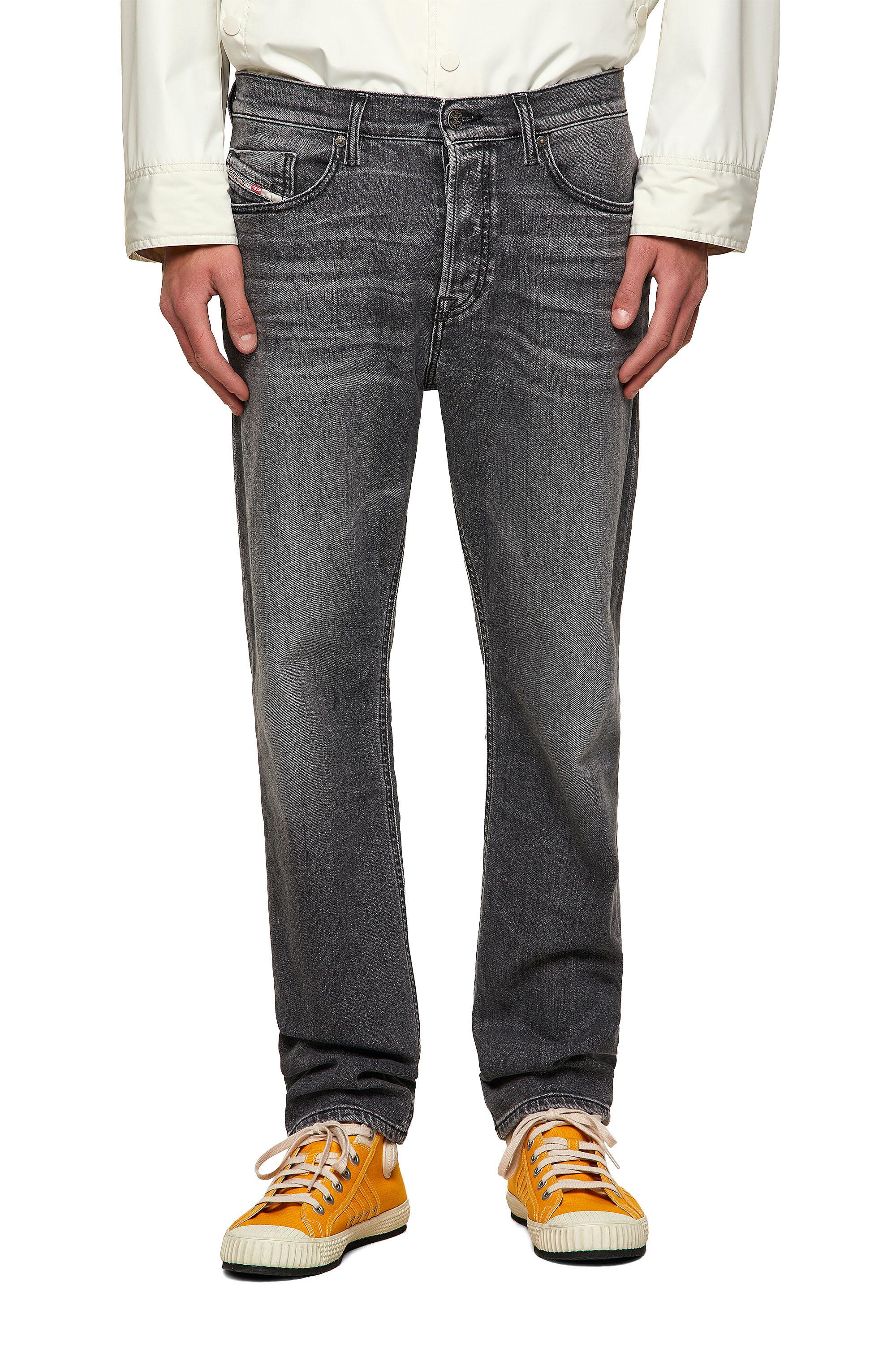 Diesel - 2005 D-FINING 09A11 Tapered Jeans, Nero/Grigio scuro - Image 3