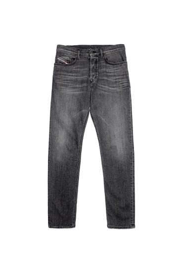 Diesel - D-Fining Tapered Jeans 09A11, Black/Dark Grey - Image 6