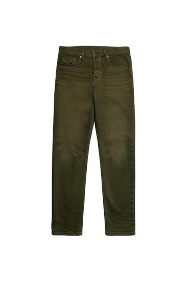 Diesel - 2005 D-FINING 09A32 Tapered Jeans, Verde Oscuro - Image 6