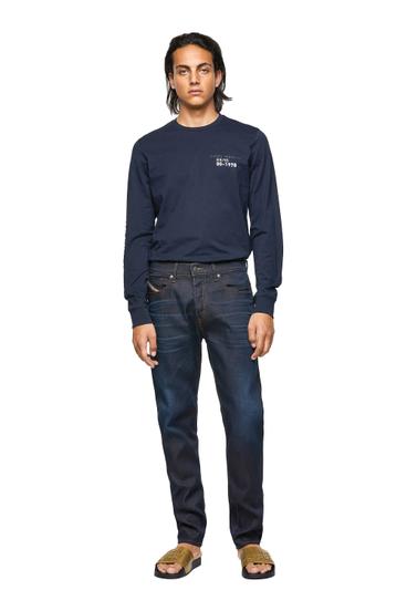 Diesel - D-Fining Tapered Jeans 09A45, Dark Blue - Image 5